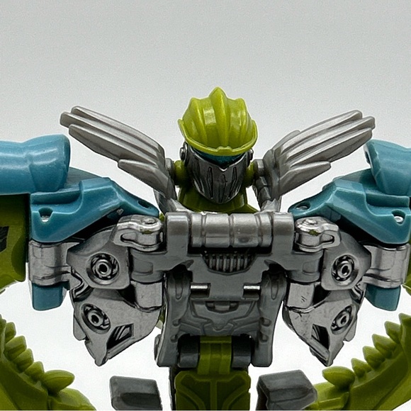 SLASH Age of Extinction Transformers 2014 One Step Changer Dinobot RARE Figure - Picture 9 of 15